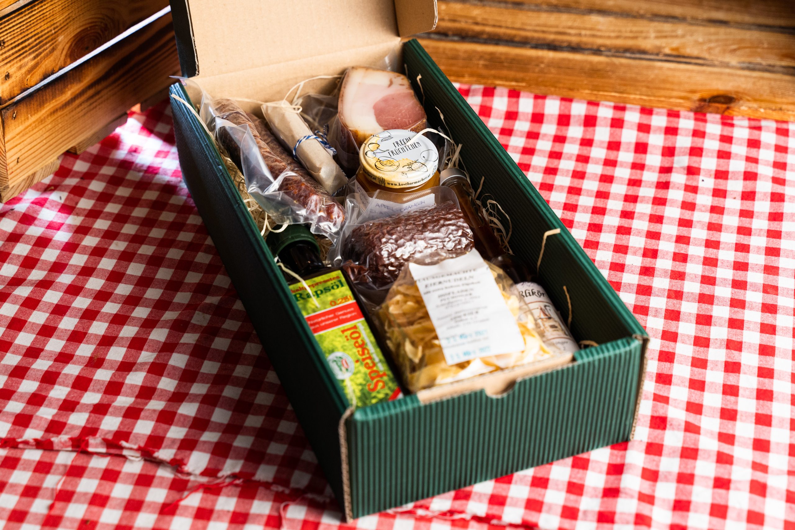 Regionale Geschenkkisterl